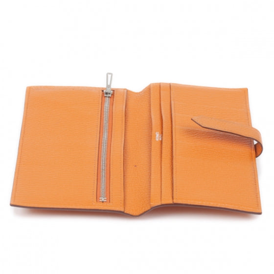 Chevre Mysore Bearn Wallet Orange