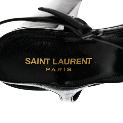 Saint Laurent Vendome Bianca 85 Platform Sandals 40 Black 7 of 9