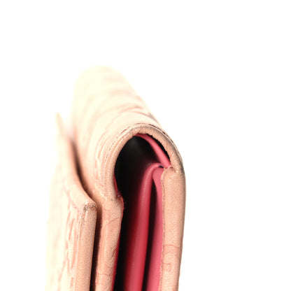 Gucci Guccissima Continental Flap Wallet Pink 8 of 10