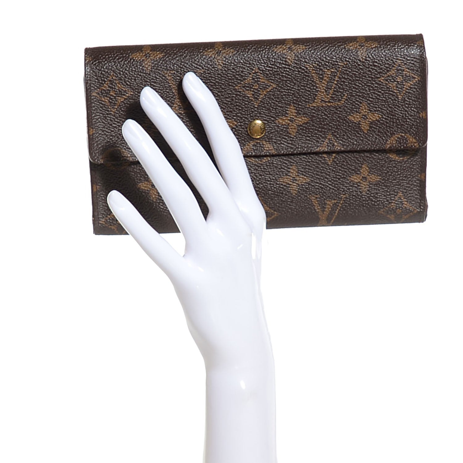 Louis Vuitton Monogram Porte Tresor International Wallet 2 of 7