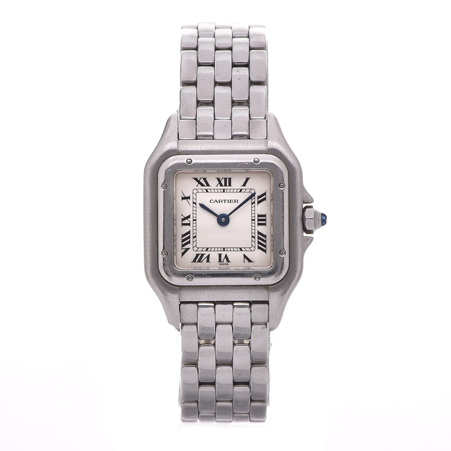 Cartier Stainless Steel 22mm Panthere Quartz Watch 1 of 9