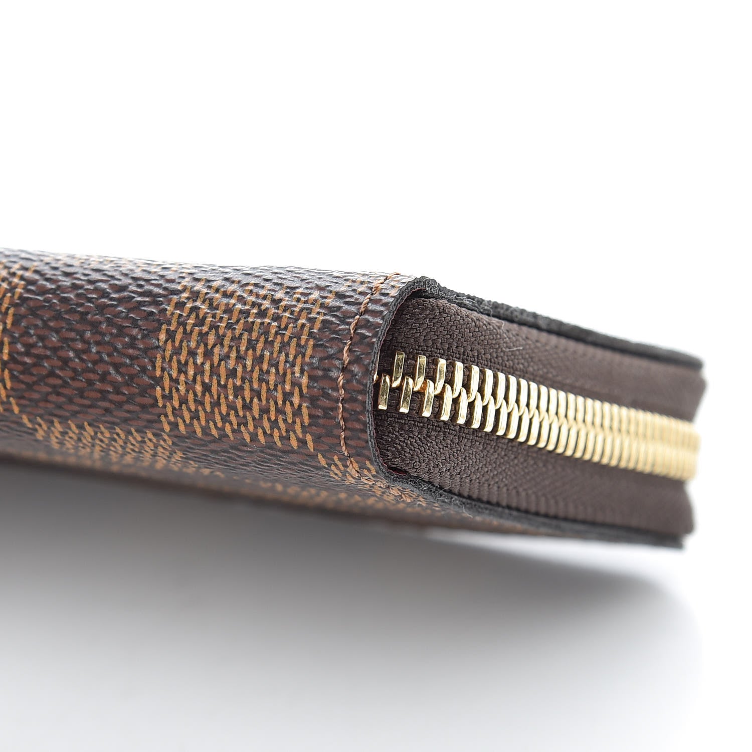 Louis Vuitton Damier Ebene Clemence Wallet Cherry 9 of 10