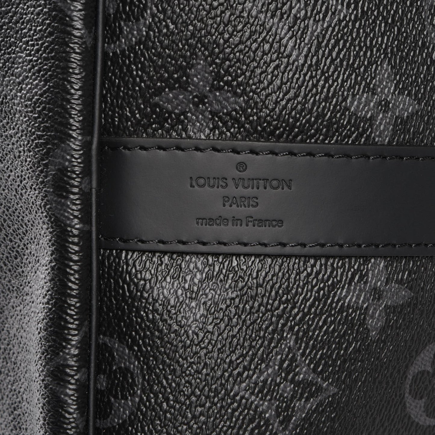 X FUJIWARA Monogram Eclipse Flash Fragment Keepall Bandouliere 55