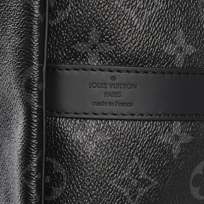 Louis Vuitton X FUJIWARA Monogram Eclipse Flash Fragment Keepall Bandouliere 55 6 of 7