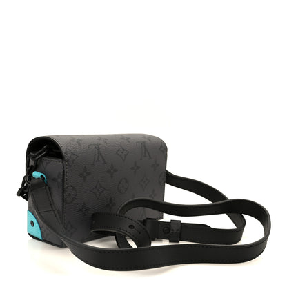 Louis Vuitton Reverse Monogram Eclipse Steamer Wearable Wallet Turquoise 3 of 9