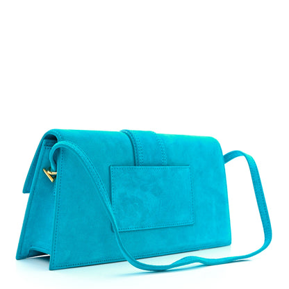 Jacquemus Suede Le Bambino Long Dark Turquoise 3 of 10