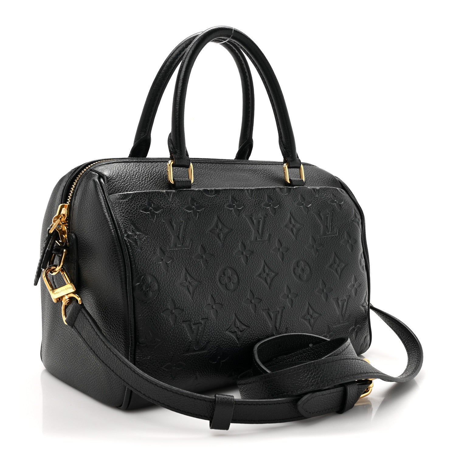 Louis Vuitton Empreinte Speedy Bandouliere 25 NM Black 3 of 13