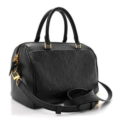 Louis Vuitton Empreinte Speedy Bandouliere 25 NM Black 3 of 13