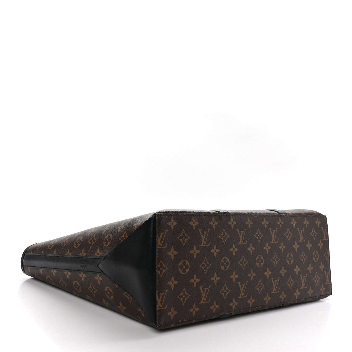 Louis Vuitton Monogram Macassar Weekend Tote GM 5 of 9