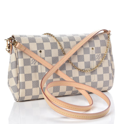 Louis Vuitton Damier Azur Favorite MM 3 of 11