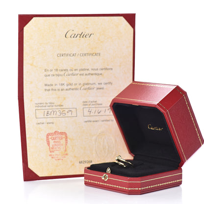 Cartier 18K Yellow Gold Small Juste Un Clou Ring 52 6 7 of 7