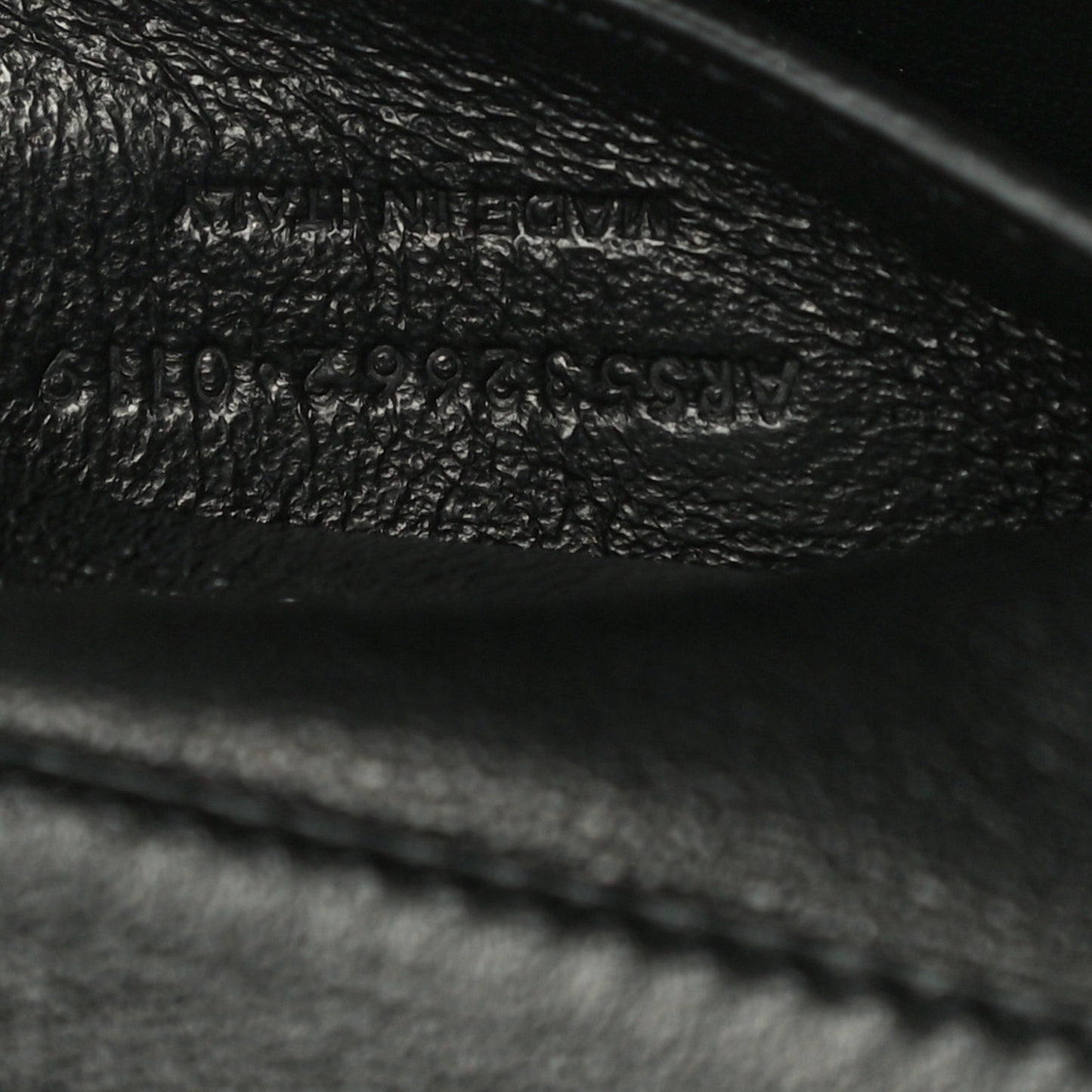 Lambskin Matelasse Chevron Monogram Small Sulpice Bag Black