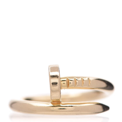 Cartier 18K Yellow Gold Juste Un Clou Ring 51 5.75 1 of 7