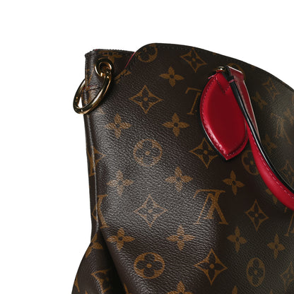 Louis Vuitton Monogram Flower Zipped Tote PM Lie de Vin 16 of 16