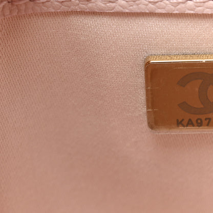 Chanel Caviar Quilted Mini Chanel 25 Handbag Light Pink 7 of 10