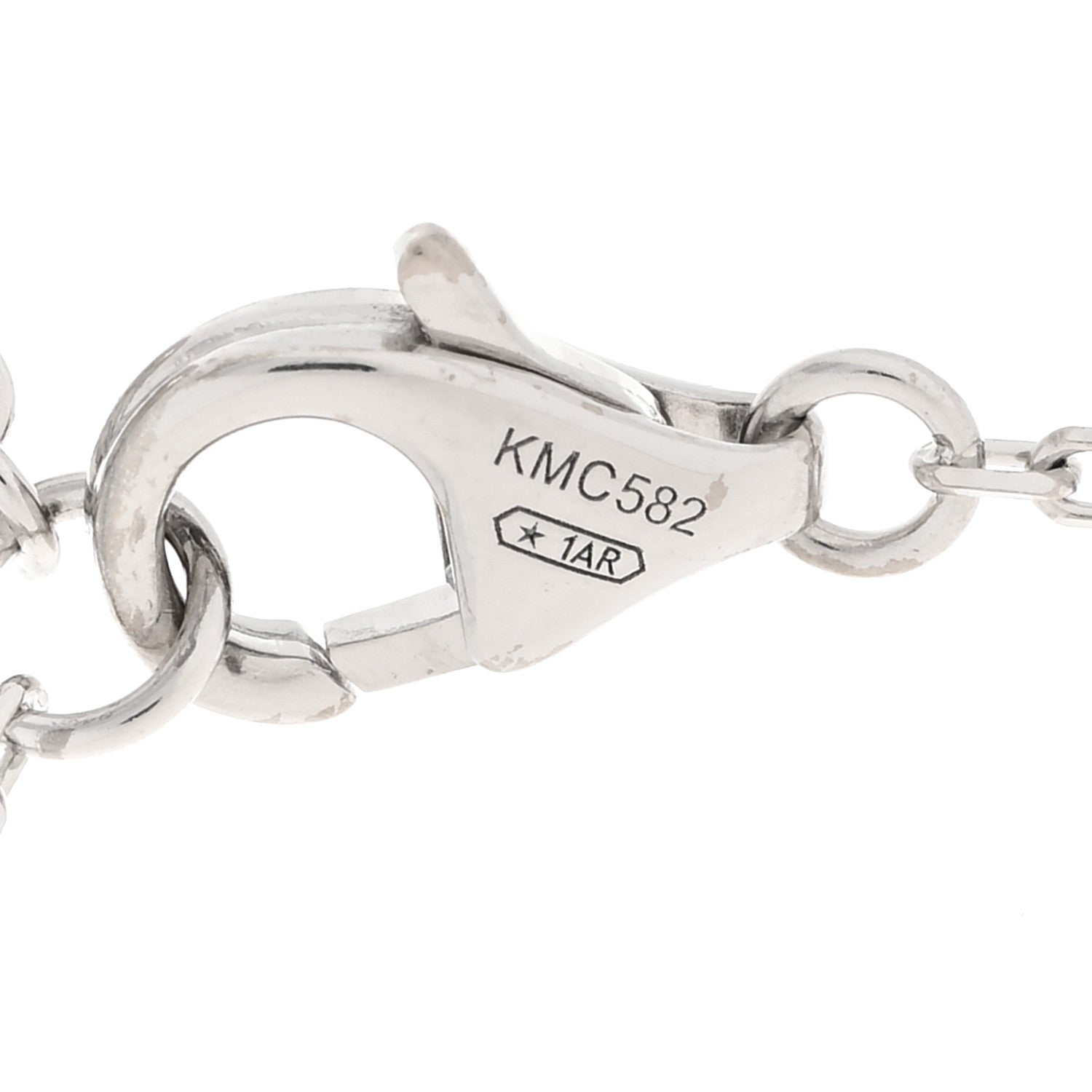 Cartier 18K White Gold Diamond SM D'Amour Pendant Necklace 3 of 6