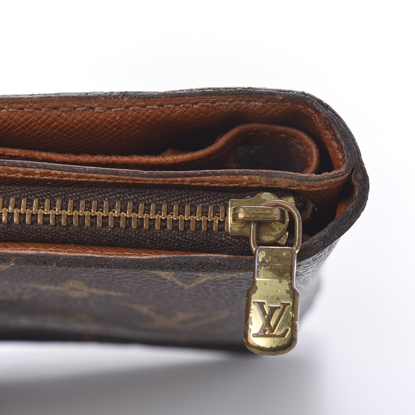 Monogram Compact Zippe Zipped Wallet