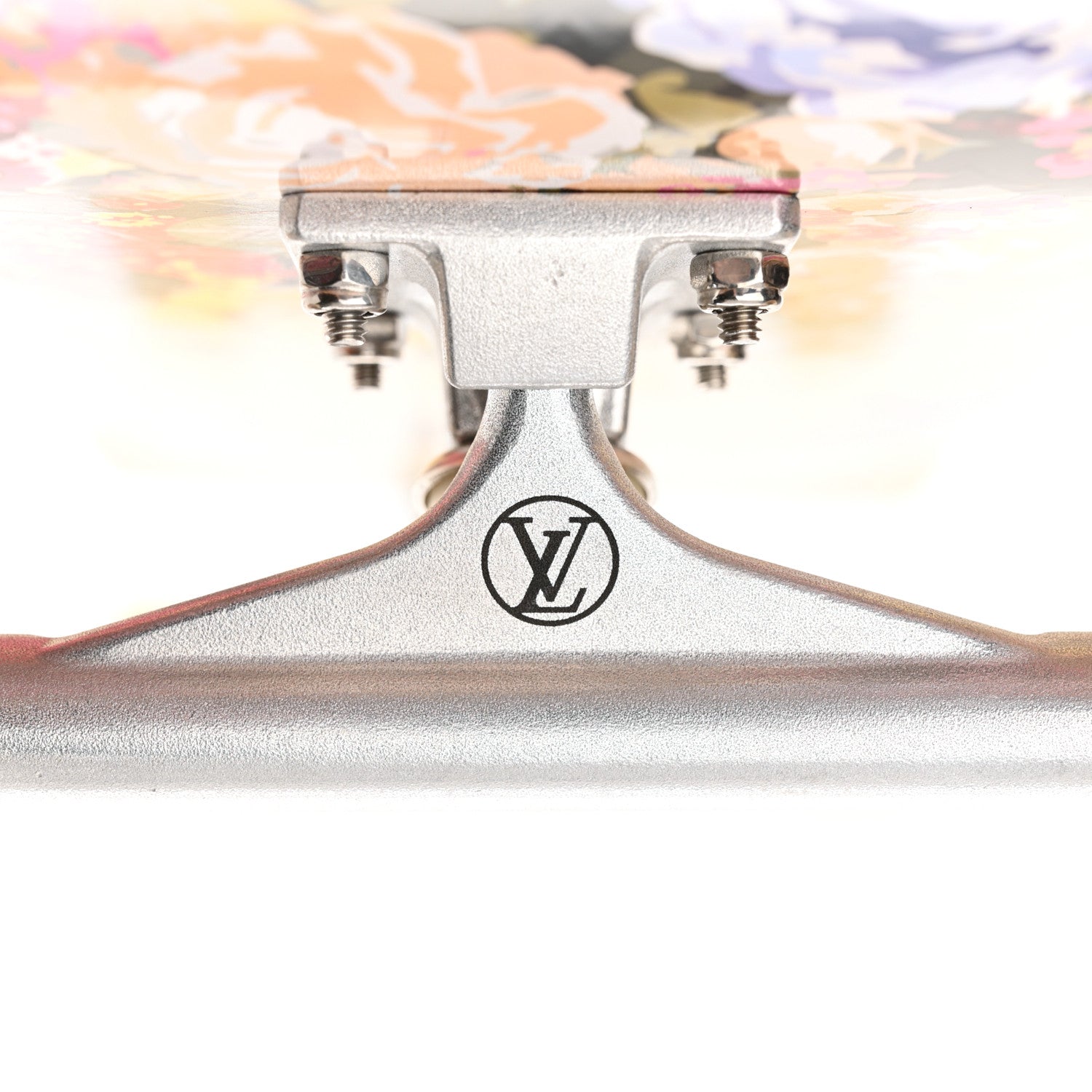 Louis Vuitton Monogram Flower Maple Wood Skateboard Pink 5 of 7