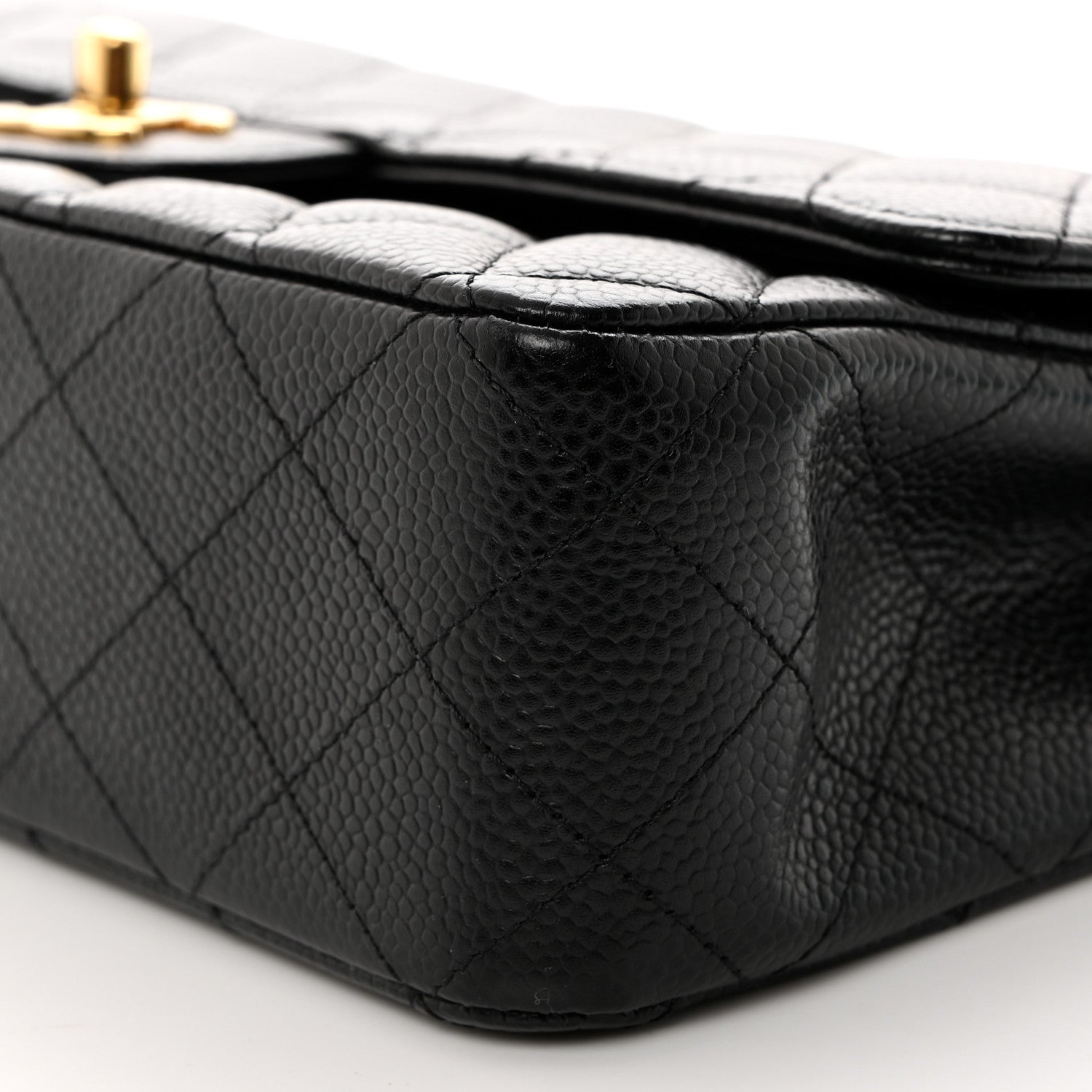 Chanel Caviar Quilted Medium Double Flap Black 10 of 10
