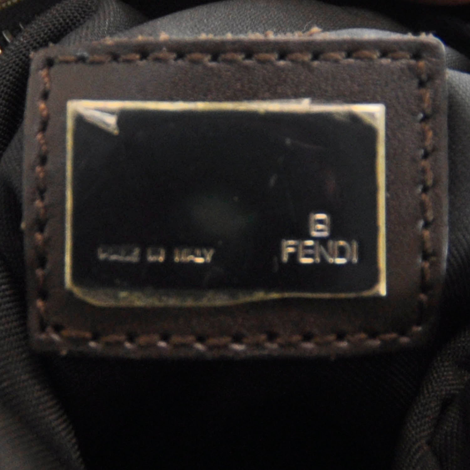 Fendi Zucchino Small Oyster Brown 8 of 9
