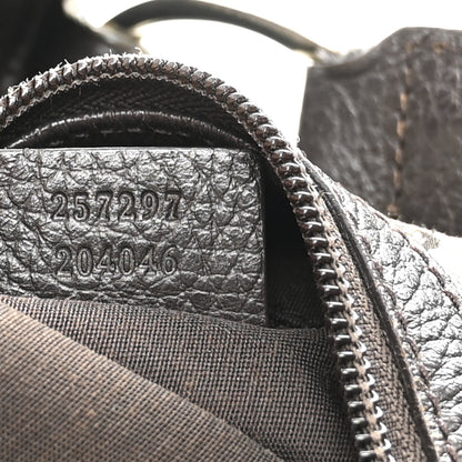 Gucci Monogram Half Moon Hobo Dark Brown 7 of 12