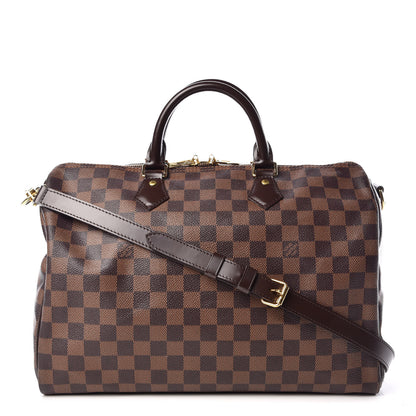 Louis Vuitton Damier Ebene Speedy Bandouliere 35 1 of 10
