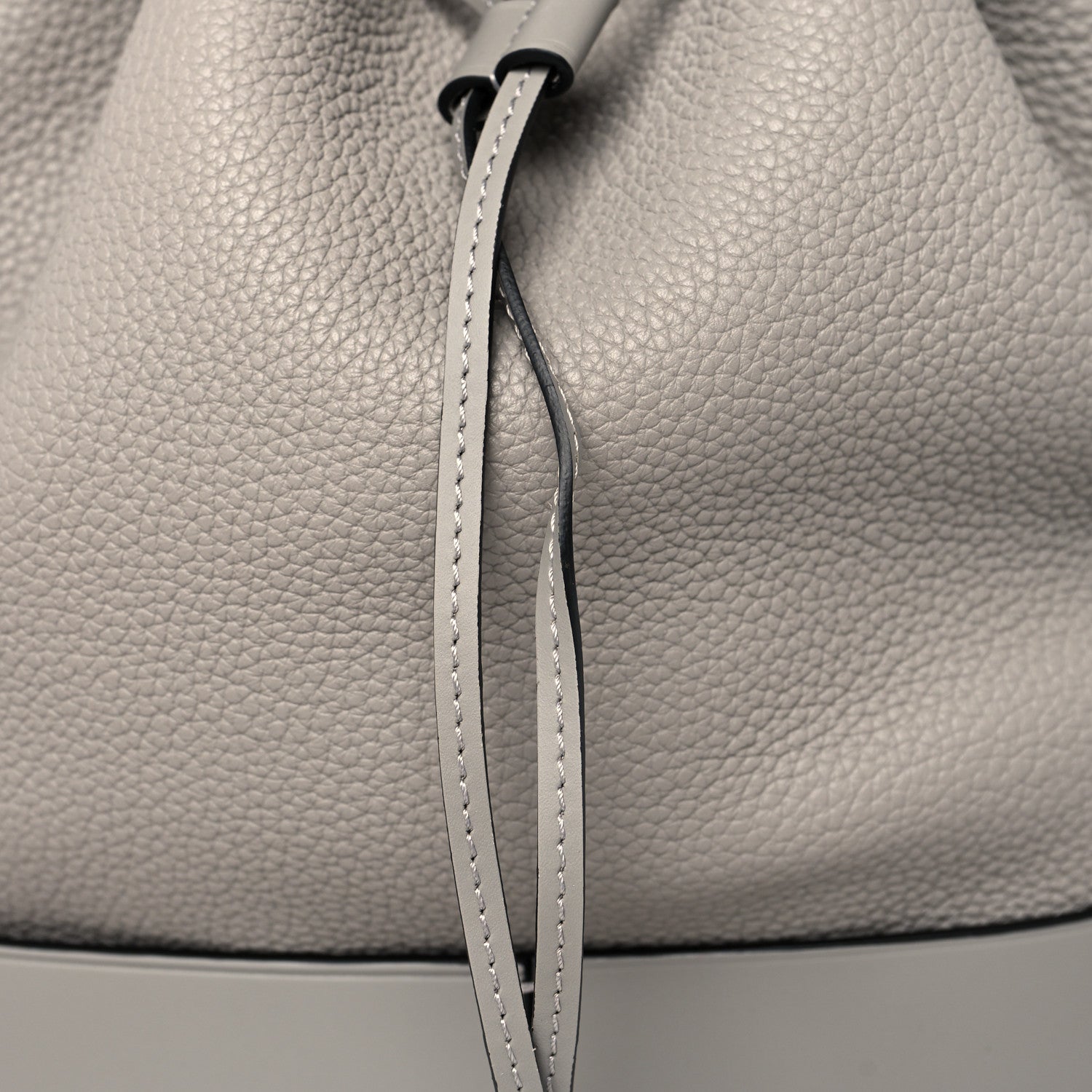 Loewe Calfskin Medium Balloon Bucket Bag Smoke 7 of 9