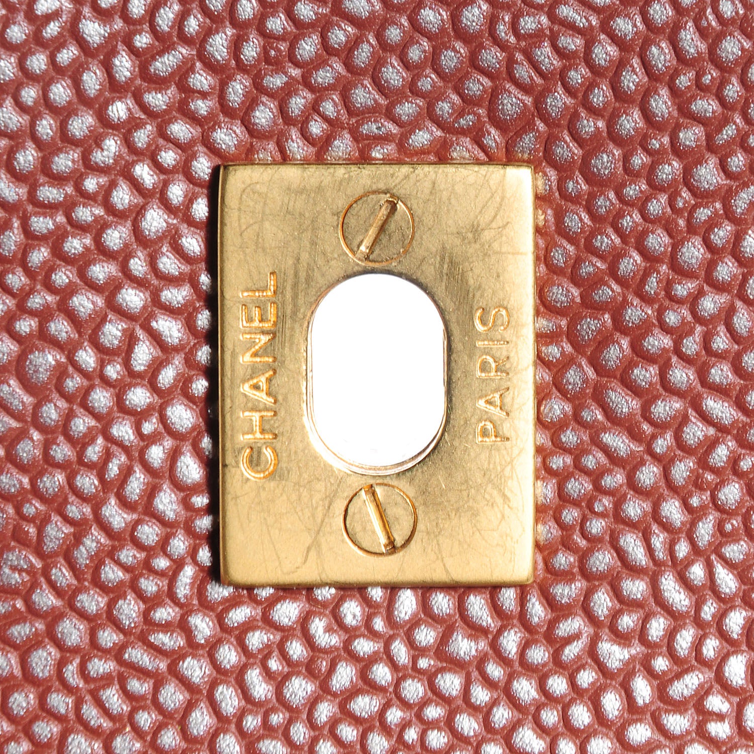 Chanel Metallic Caviar Quilted Medium Single Flap Bag 6 of 9