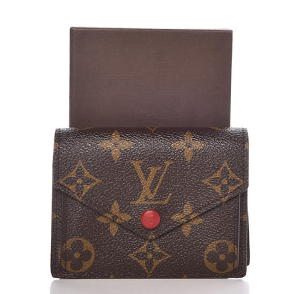 Louis Vuitton Monogram Compact Marie Wallet Rouge 8 of 8