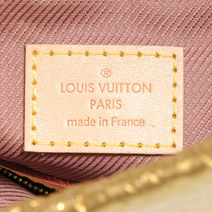 Louis Vuitton Jacquard Quilted Monogram Limelight Clutch PM Gold 6 of 7