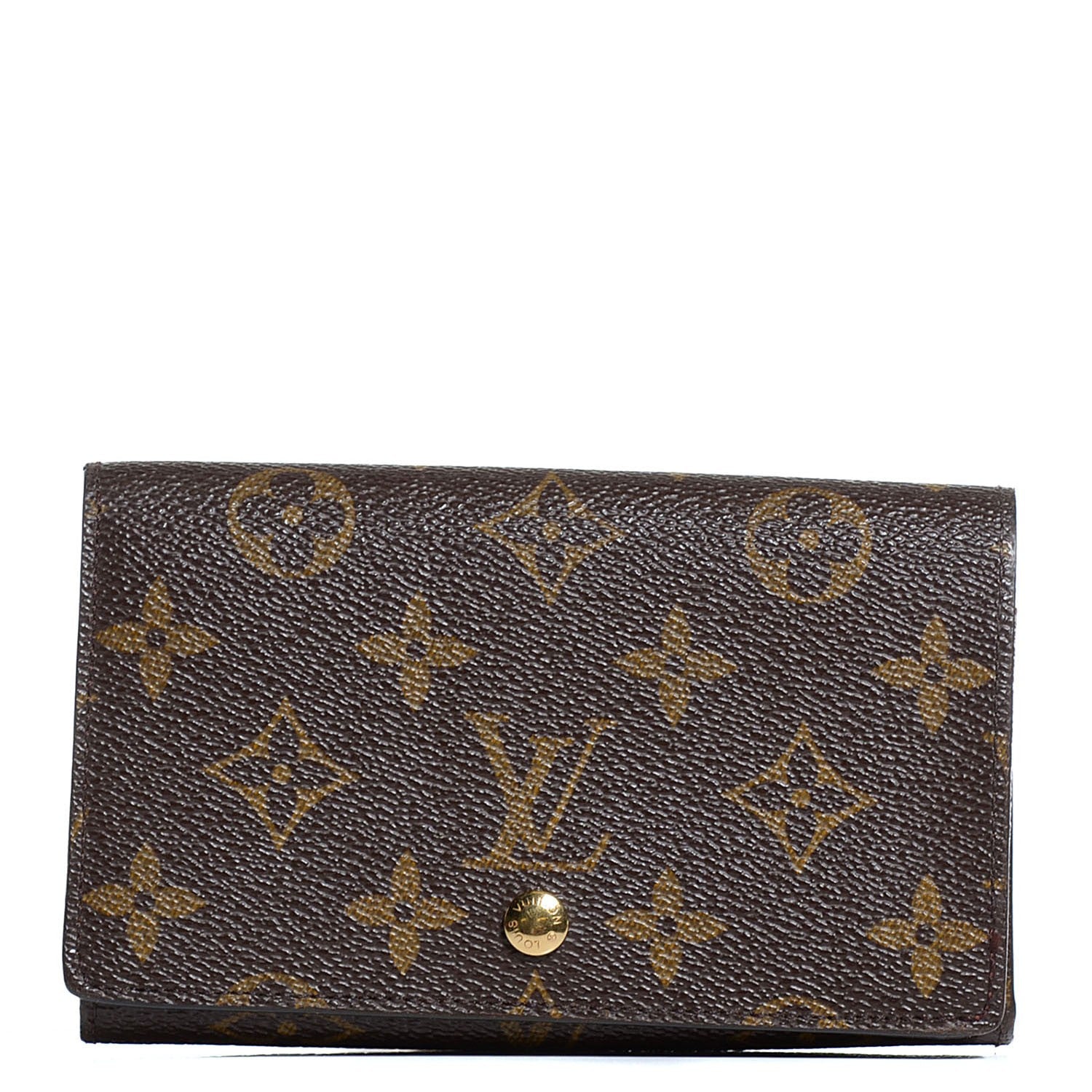Louis Vuitton Monogram Porte-Monnaie Billets Tresor Wallet 1 of 7