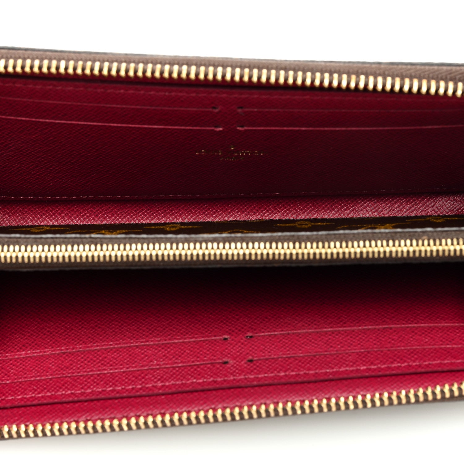 Louis Vuitton Monogram Clemence Wallet Fuchsia 5 of 6