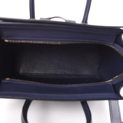 Celine Smooth Calfskin Nano Luggage Ink 6 of 7