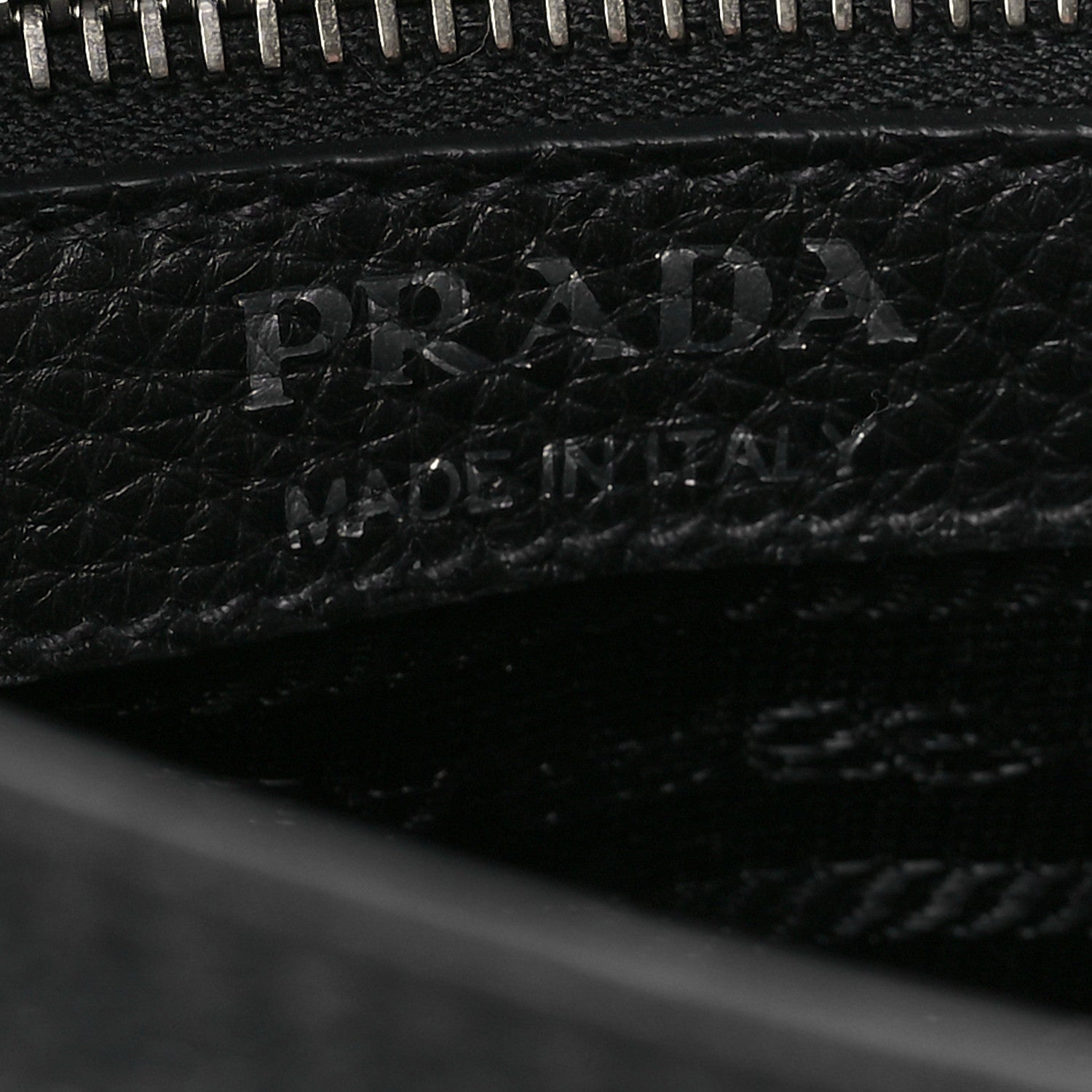 Prada Vitello Daino Soft Hobo Messenger Bag Black 6 of 10