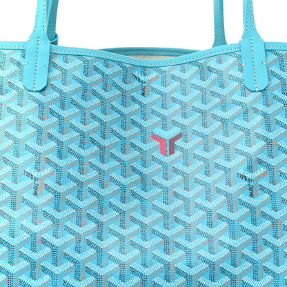 Goyard Goyardine Saint Louis GM Balise Beach Towel Set Turquoise 9 of 12