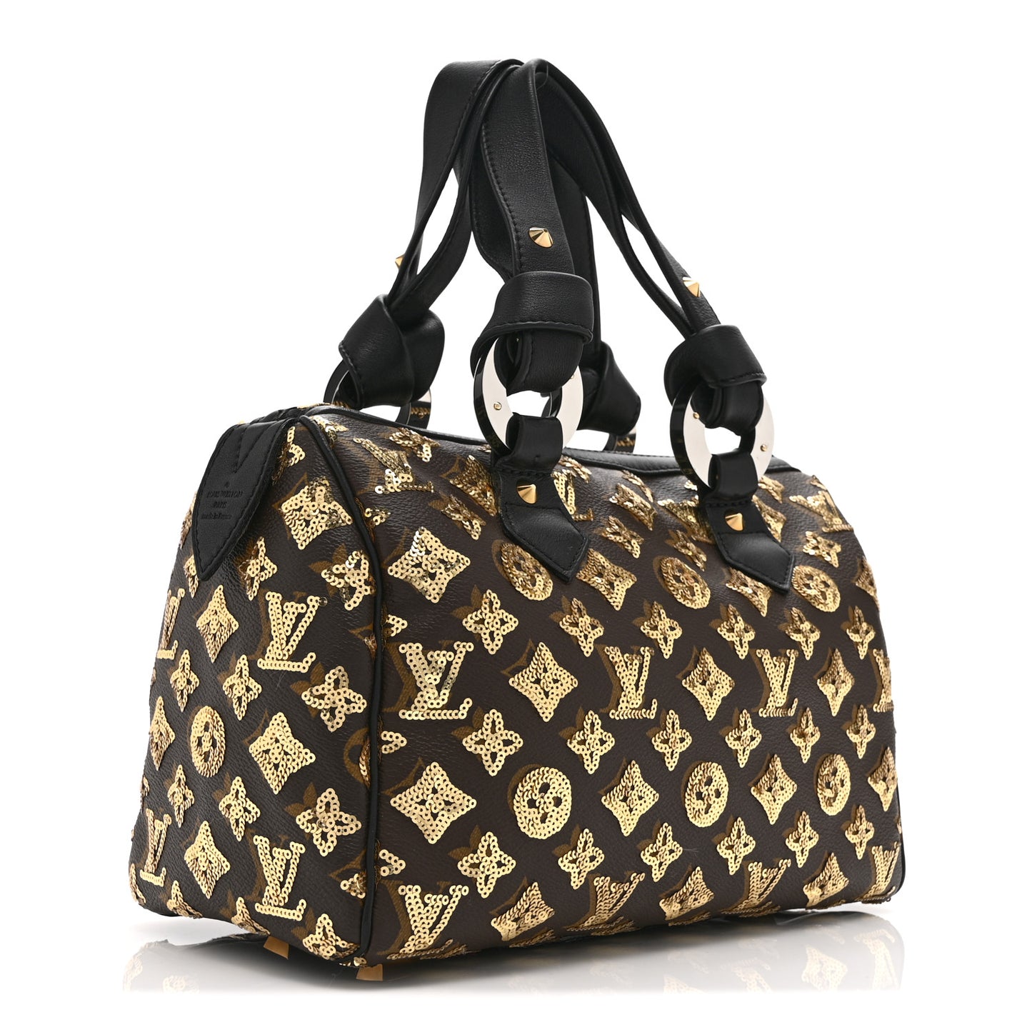 Monogram Sequins Eclipse Speedy 28 Gold