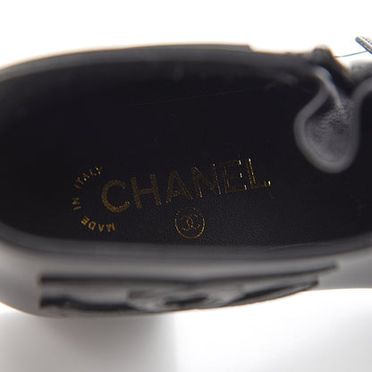 Chanel PVC CC Short Boots 38 Black 7 of 8