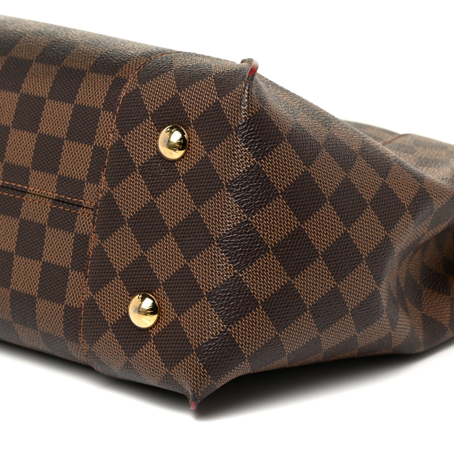 Damier Ebene Caissa Hobo Cherry