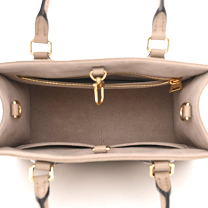 Louis Vuitton Empreinte Monogram Giant Onthego PM Tourterelle Creme 5 of 11