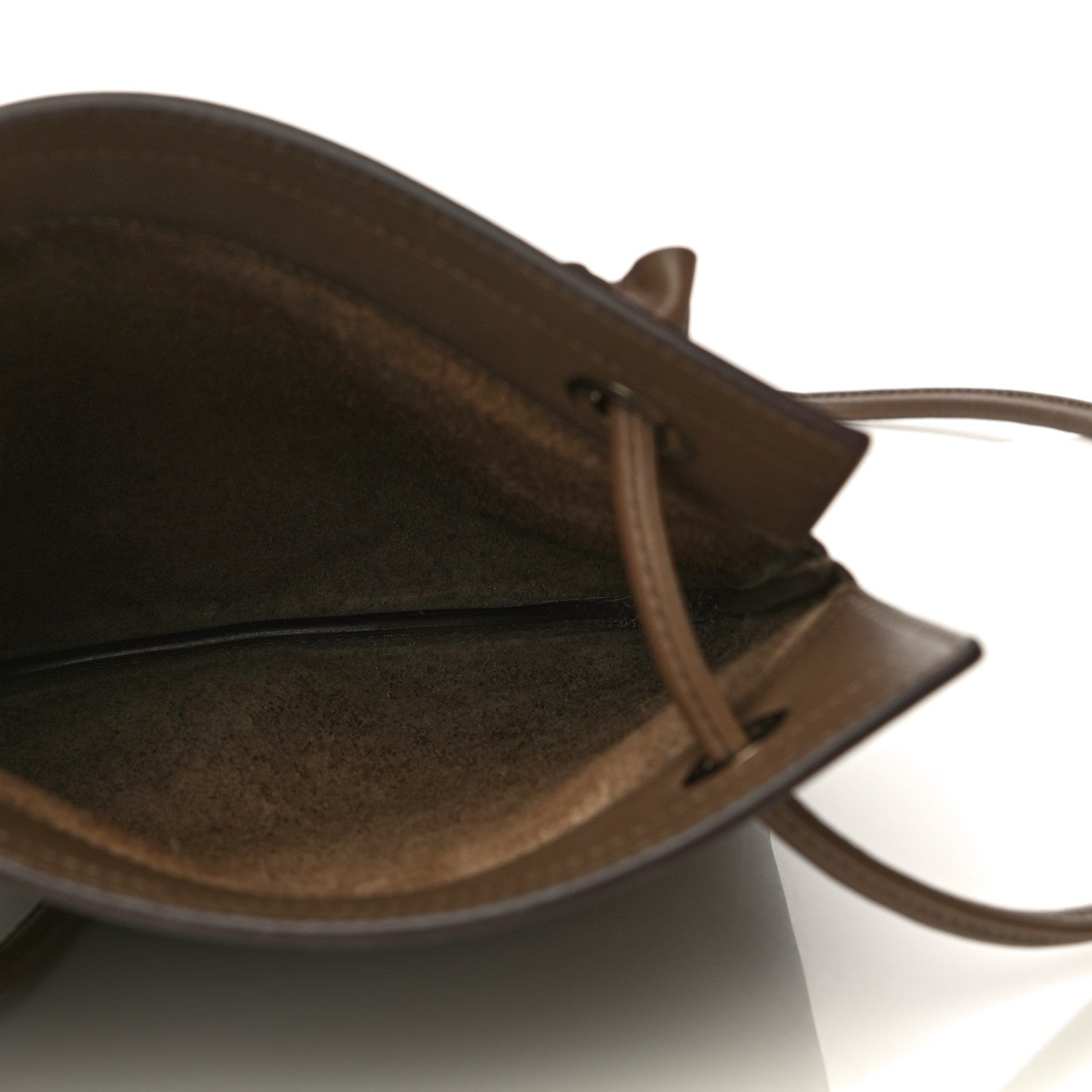 Hermes Cheri Calfskin Mini Aline Etoupe 6 of 10