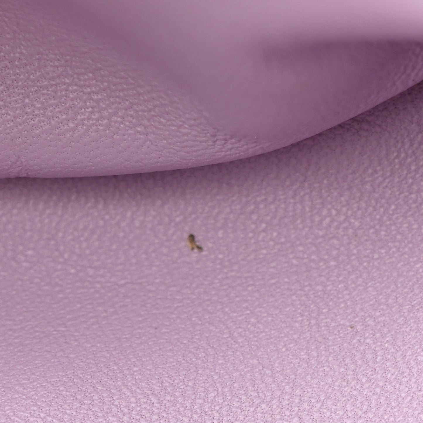 Lambskin Mini Cloud Clutch Lavender