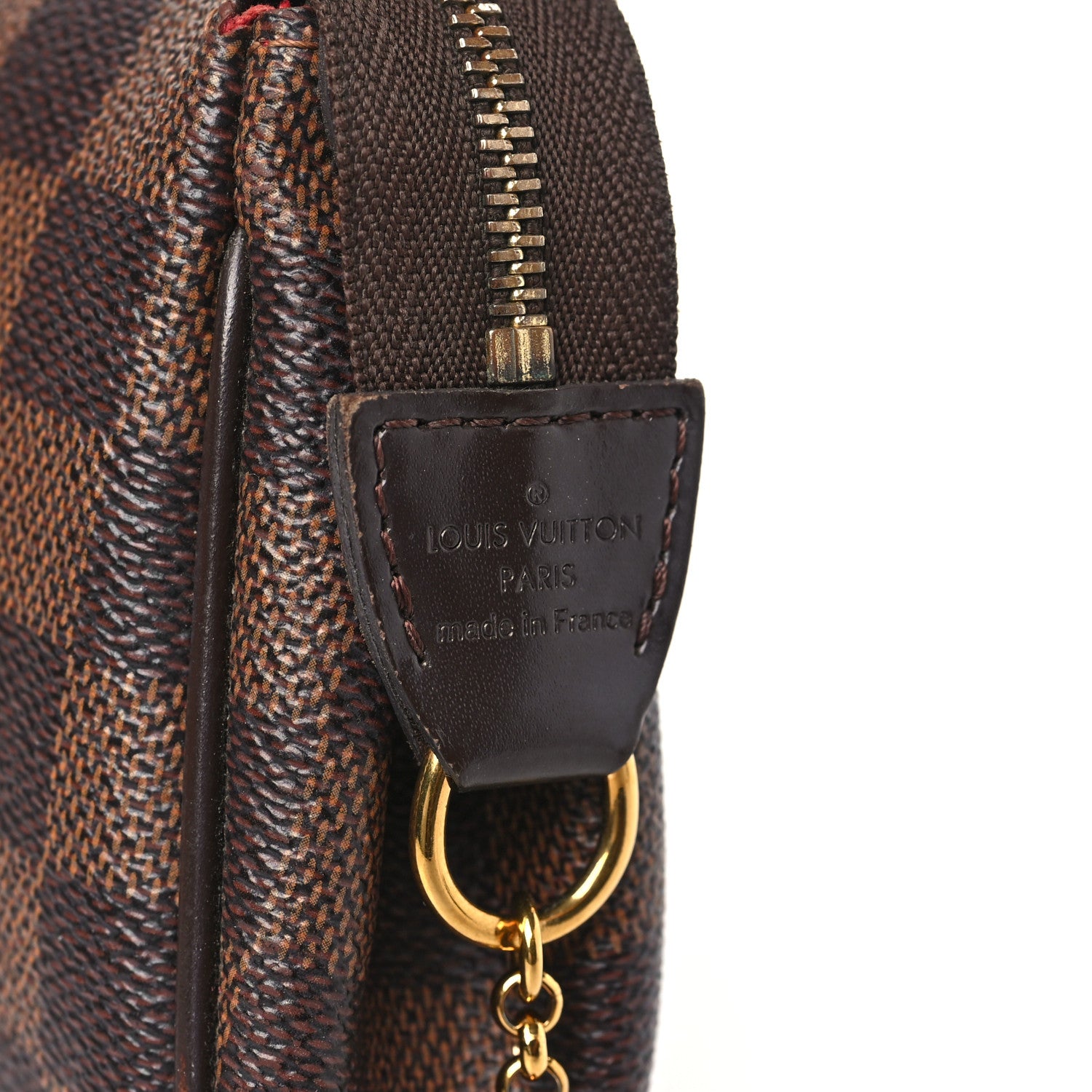 Louis Vuitton Damier Ebene Eva Clutch 6 of 8