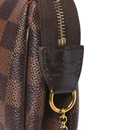 Louis Vuitton Damier Ebene Eva Clutch 6 of 8