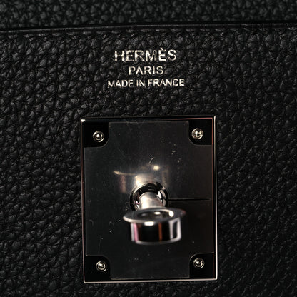Hermes Togo Kelly Retourne 28 Black 6 of 11