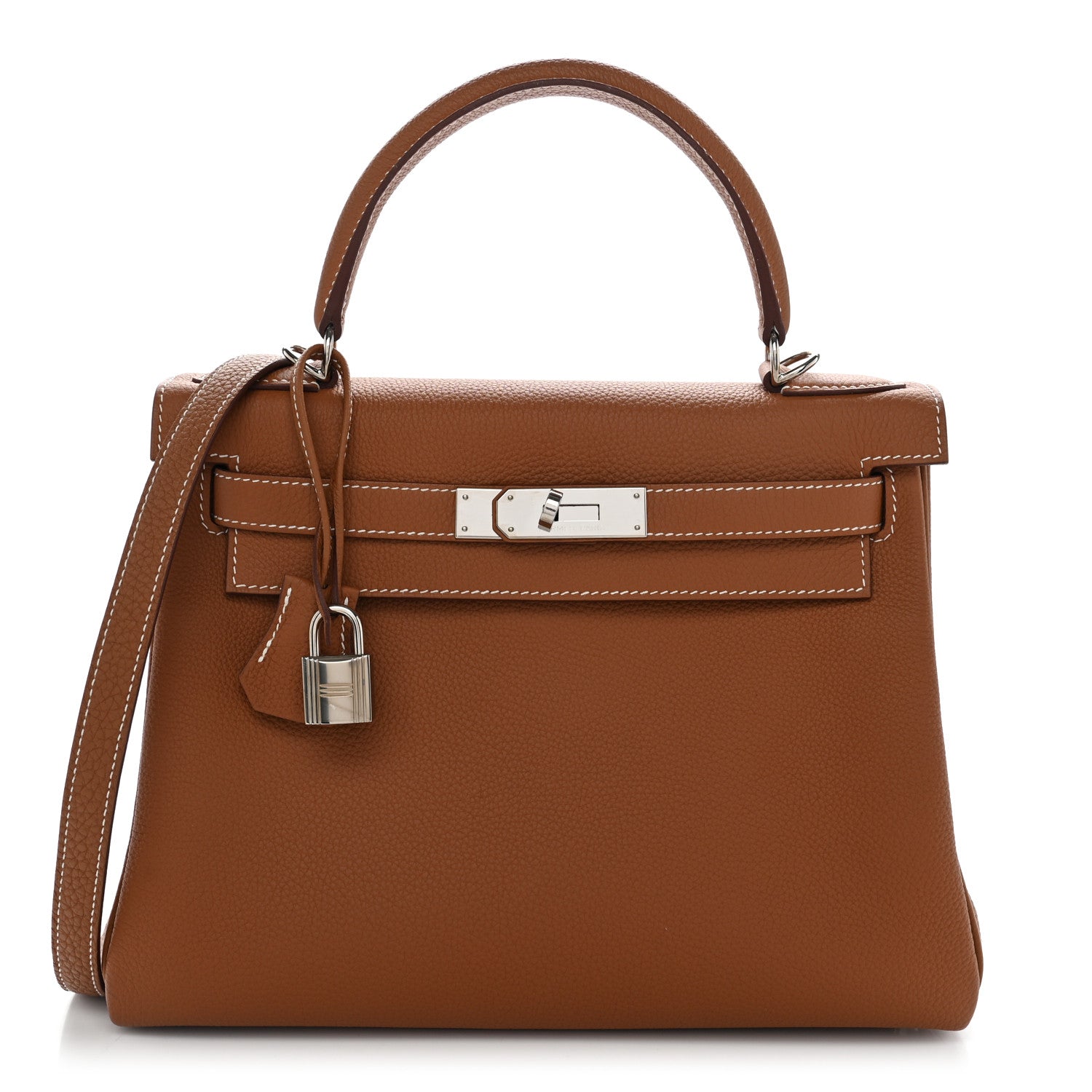 Hermes Togo Kelly Retourne 28 Gold 1 of 10