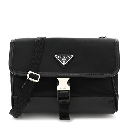 Prada Re-Nylon Saffiano Smartphone Case Crossbody Black 1 of 9