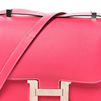 Hermes Epsom Constance 24 Rose Tyrien 8 of 10