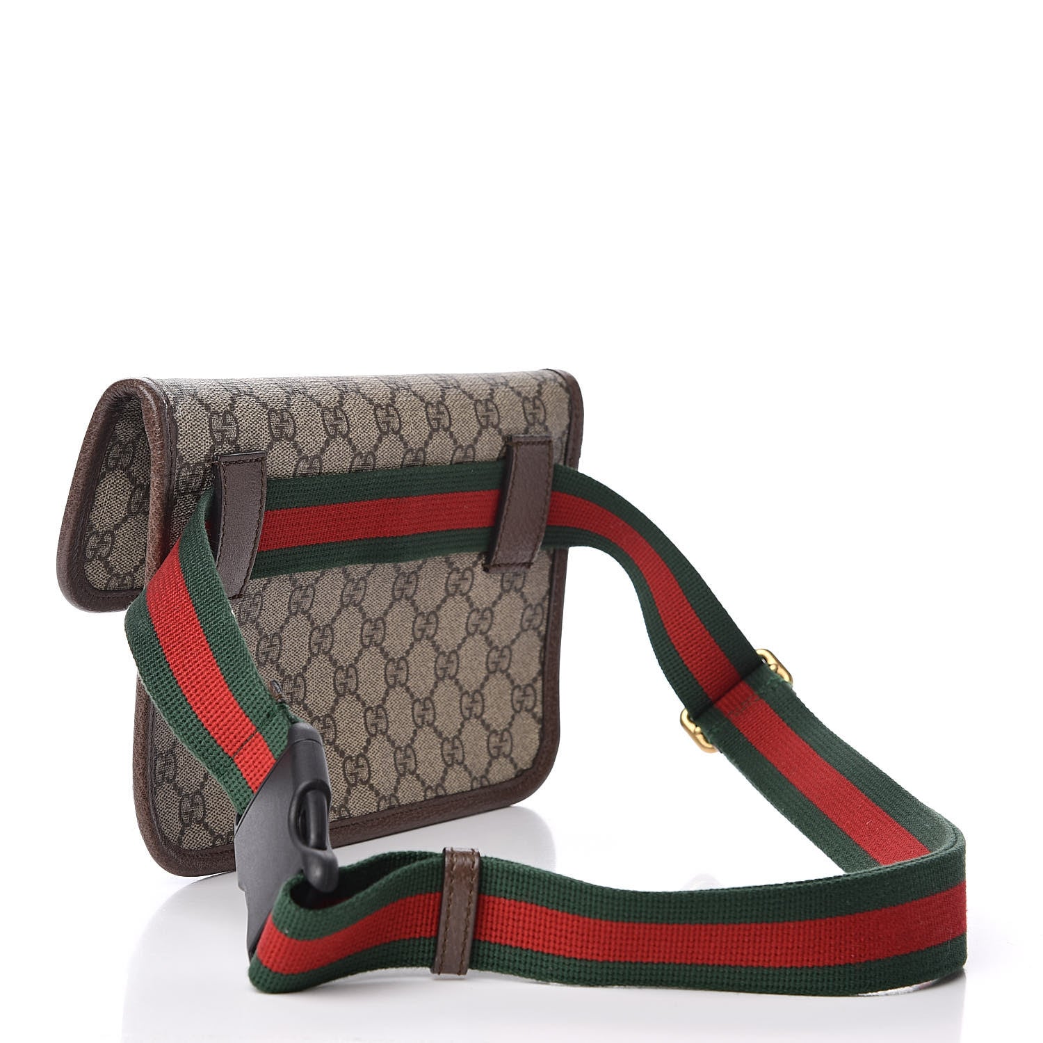 Gucci GG Supreme Monogram Neo Vintage Web Belt Bag Brown 3 of 10