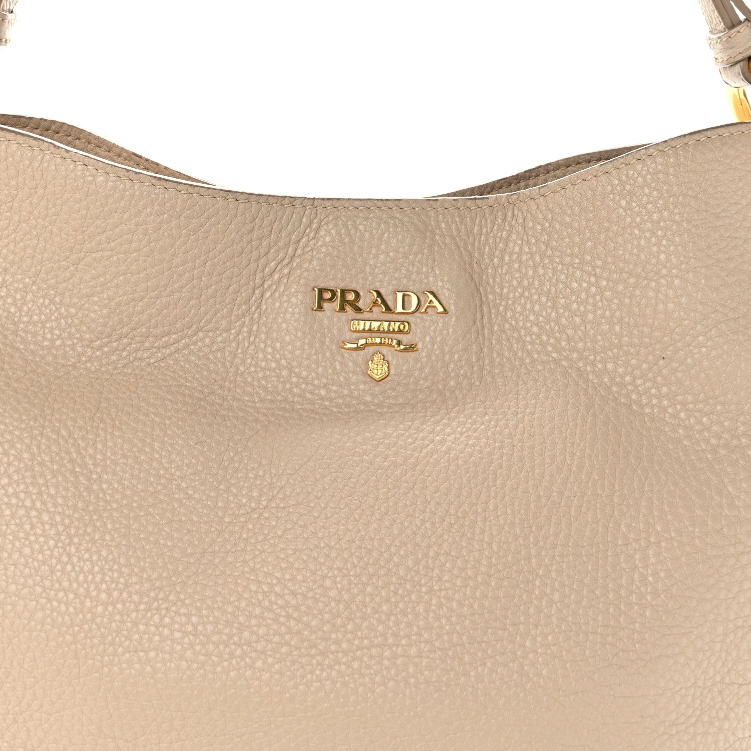Prada Vitello Daino Sacca Hobo Sabbia 8 of 15