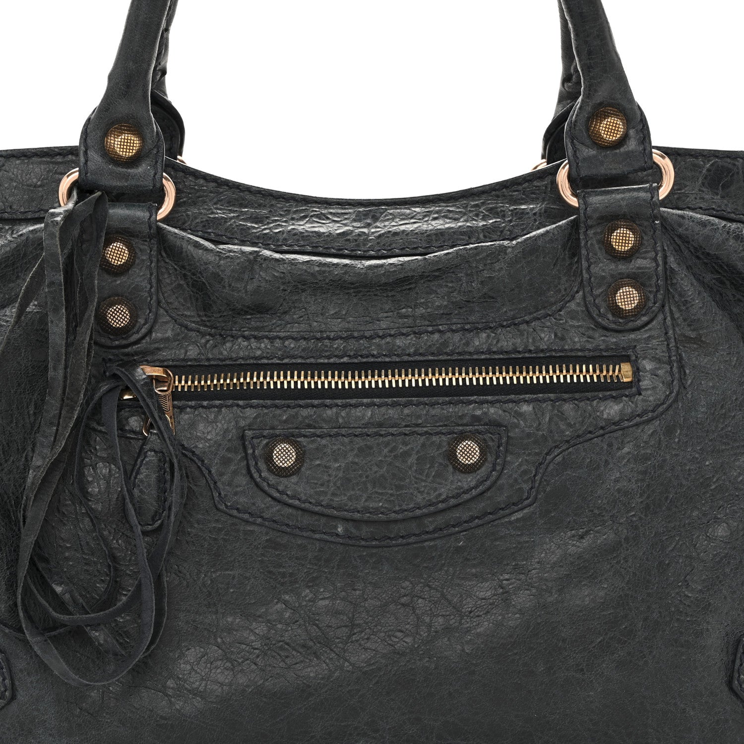 Balenciaga Agneau Giant 12 Rose Gold Hardware City Dark Night 8 of 13